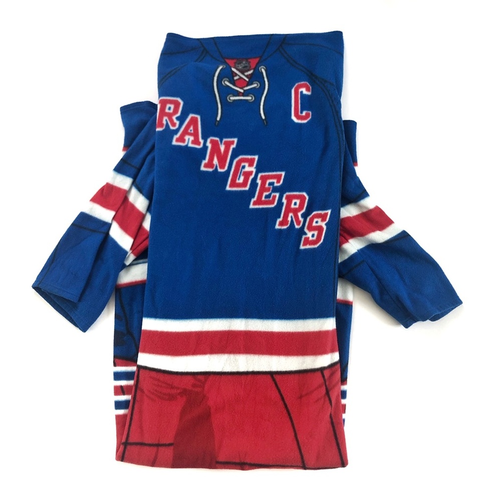 NHL New York Rangers Snuggie Blanket - Picture 1 of 4